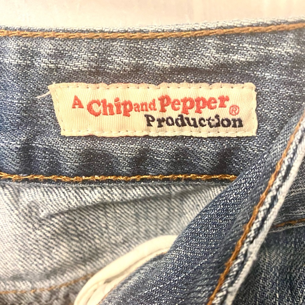 Chip & Pepper Denim Distressed Mini Skirt - Picture 4 of 7
